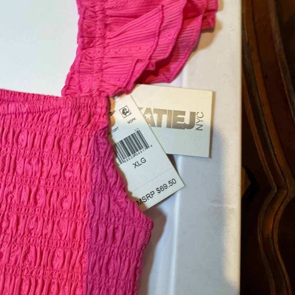 Katie J NYC bright pink